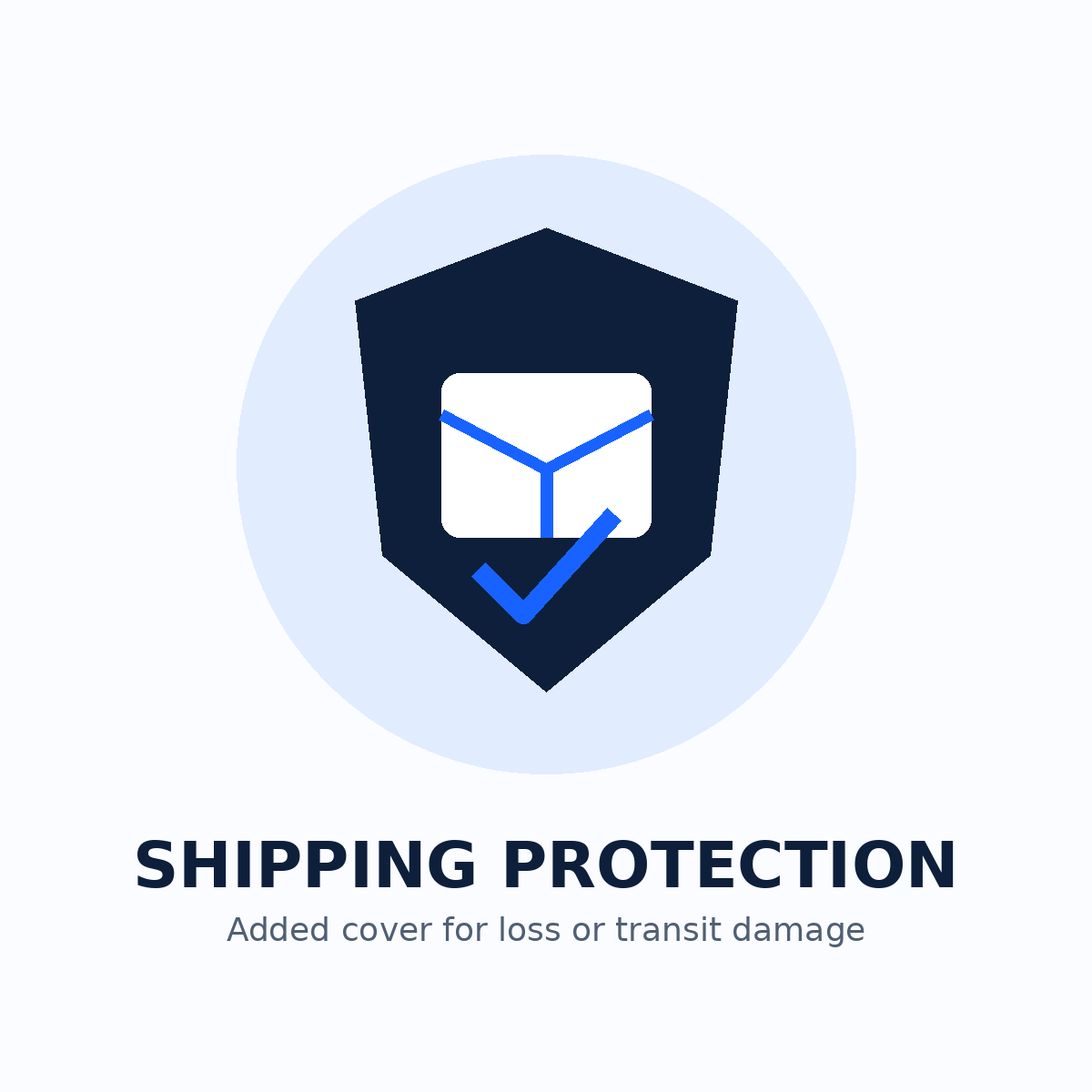 Shipping protection shield and parcel