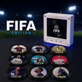 Memory Mode FIFA Edition magnetic music player with nine themed discs